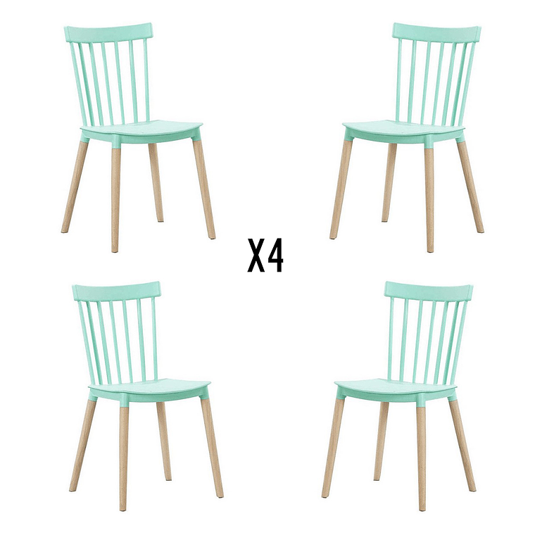 Pack 4 Sillas Windsor 2
