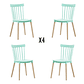 Pack 4 Sillas Windsor - Miniatura 2