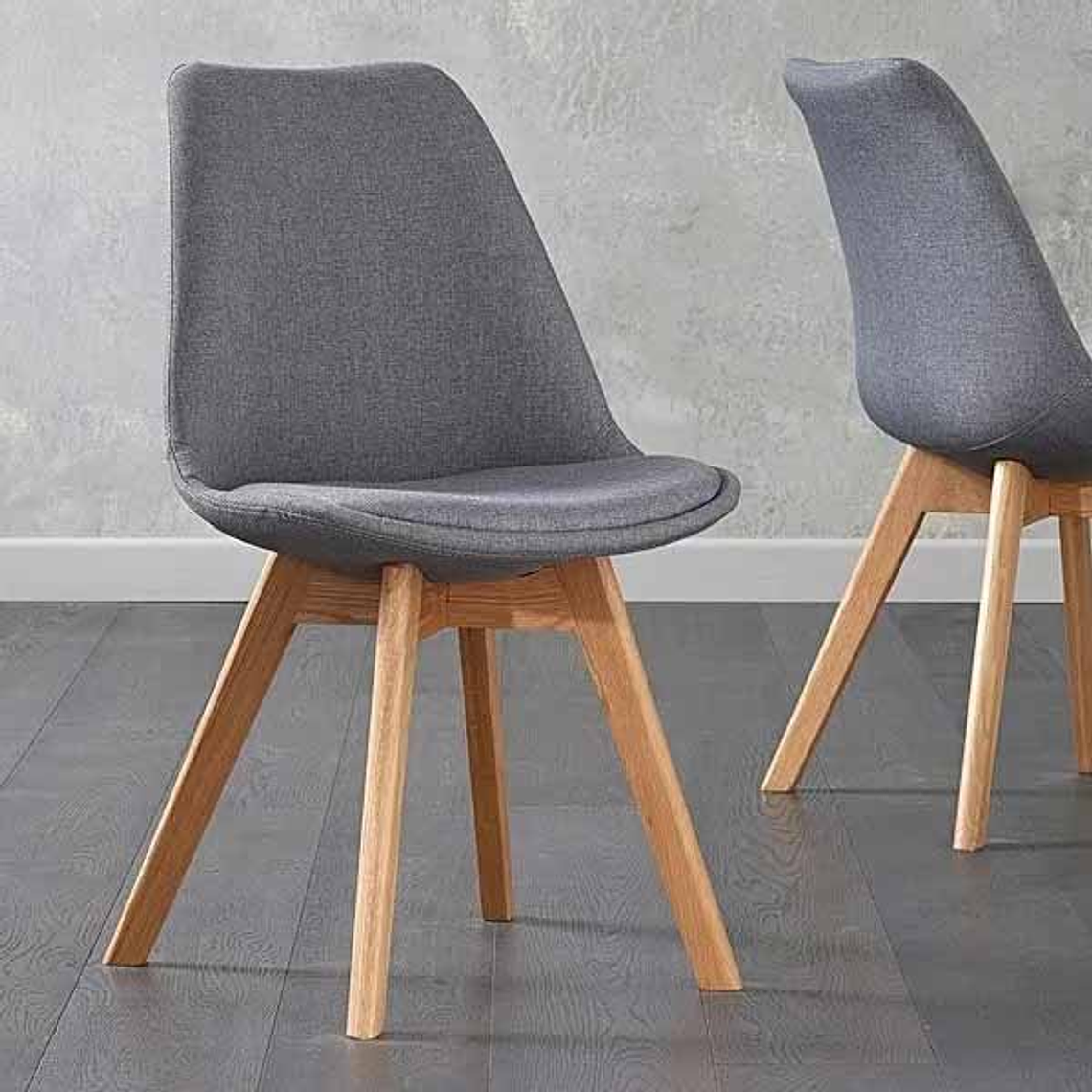 Pack 4 Sillas Tulip Lino 7