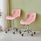 Pack 2 Sillas escritorio Rubik Radar Rosadas - Miniatura 2