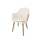 Silla Sitial Butaca Diamond Gold - Miniatura 4