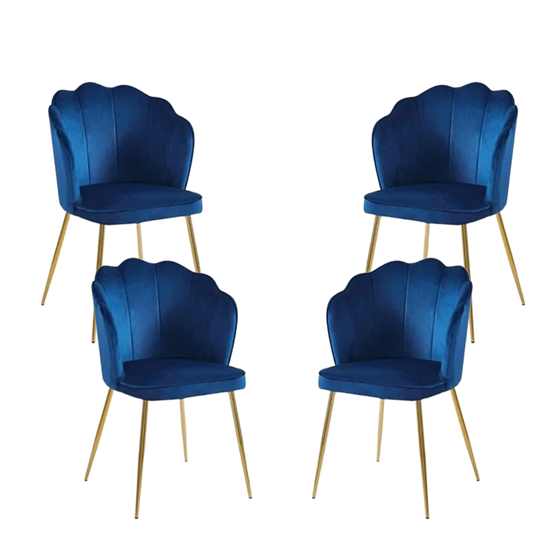 Pack 4 Sillas Ostra  1