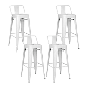 Pack 4 Taburetes Piso Tolix 65 cm