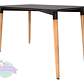 Mesa Rectangular estilo Eames 130x80 cm  - Miniatura 4
