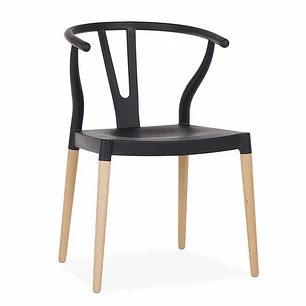 Pack 4 Sillas Wishbone - Polipropileno