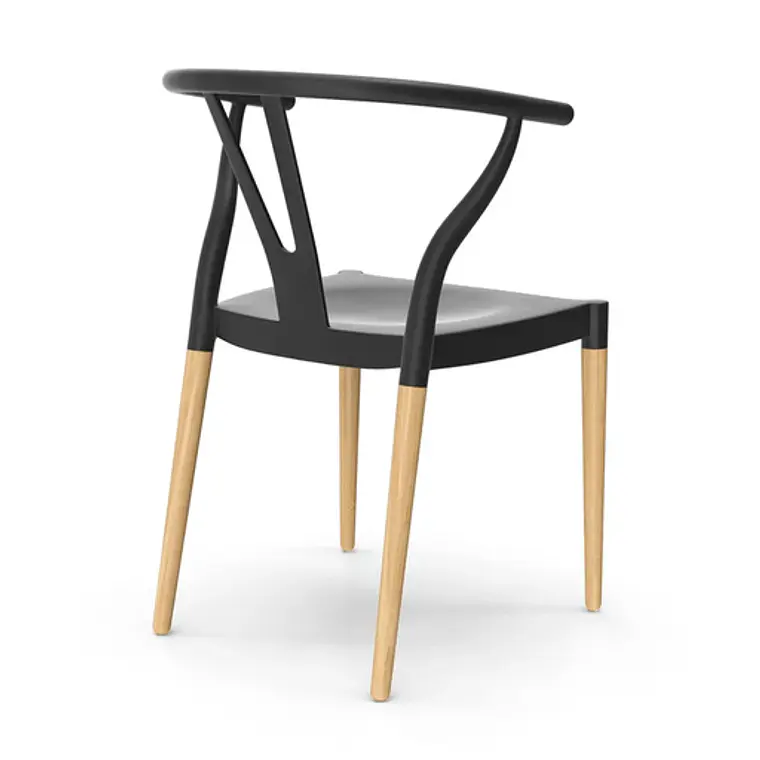 Pack 4 Sillas Wishbone - Polipropileno 6
