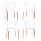Pack 4 Sillas Wishbone - Polipropileno - Miniatura 9