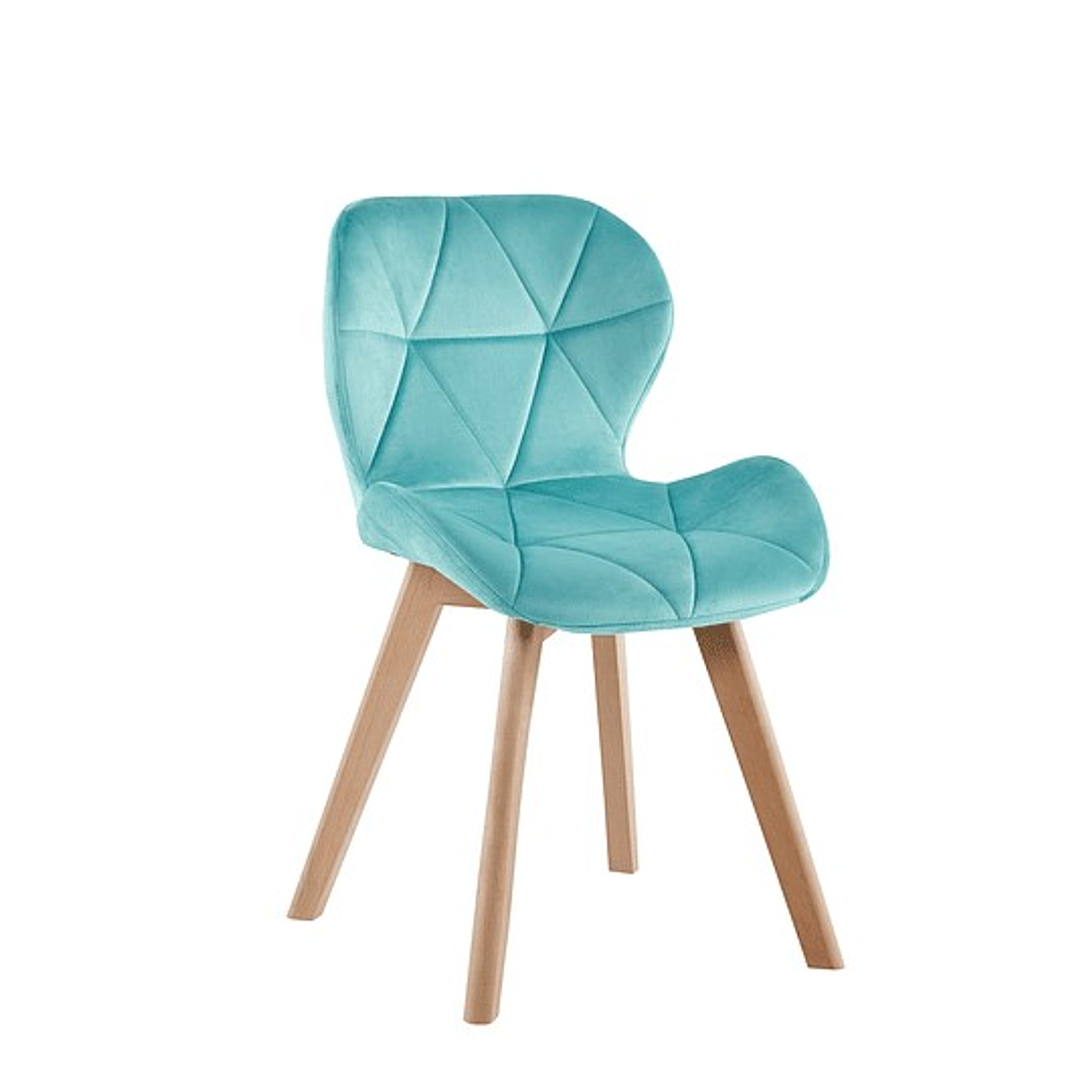 Silla Mariposa Rubik Wood Velvet 7