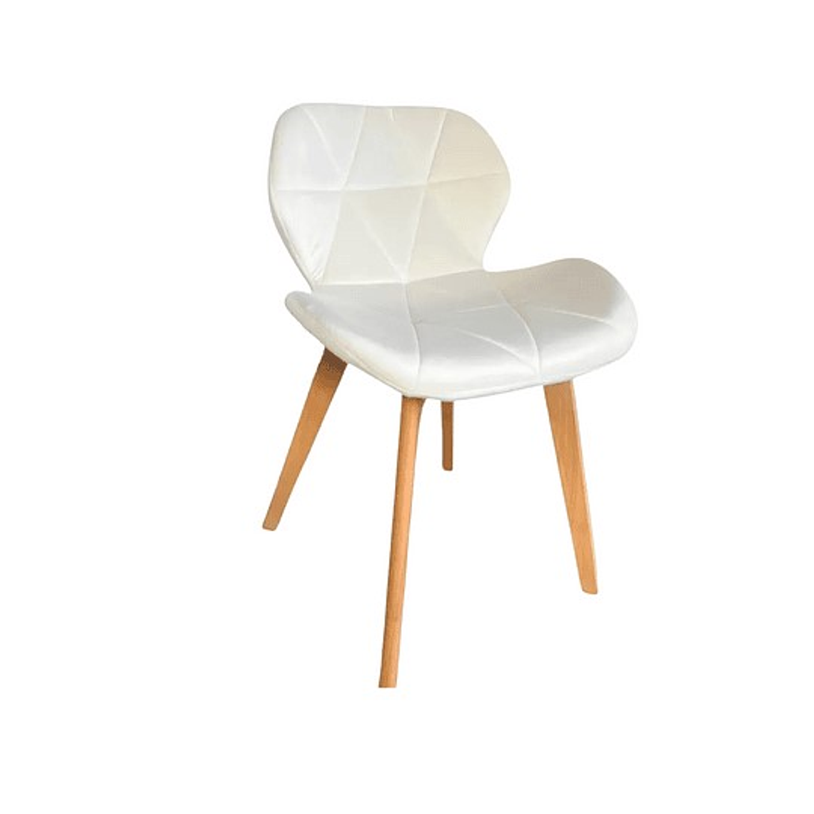 Silla Mariposa Rubik Wood Velvet 5