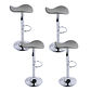 Pack 4 Taburetes pisos bar basic regulable - Miniatura 3