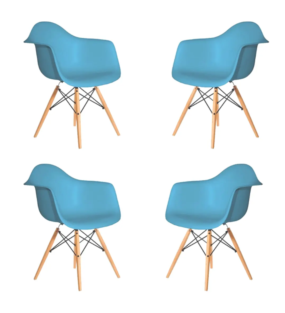 Pack 4 Butacas Eames