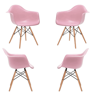 Pack 4 Butacas Eames