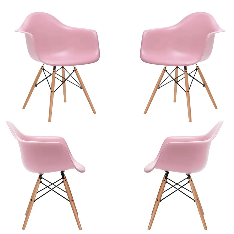 Pack 4 Butacas Eames 1