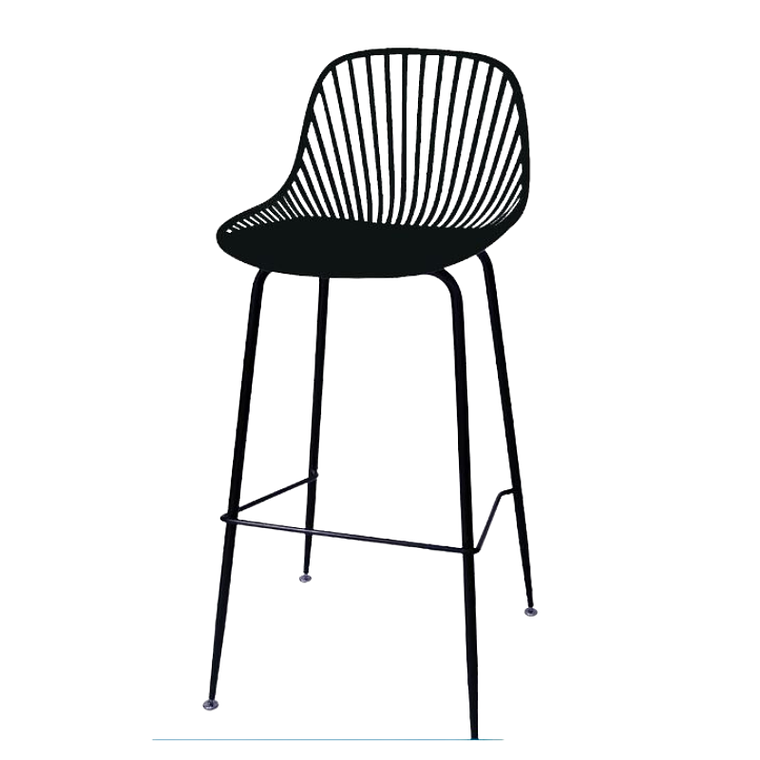 Pack 4 Taburetes Vibo negros 76 cm 6