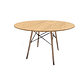 Mesa redonda Eames madera 120 cm - Miniatura 3