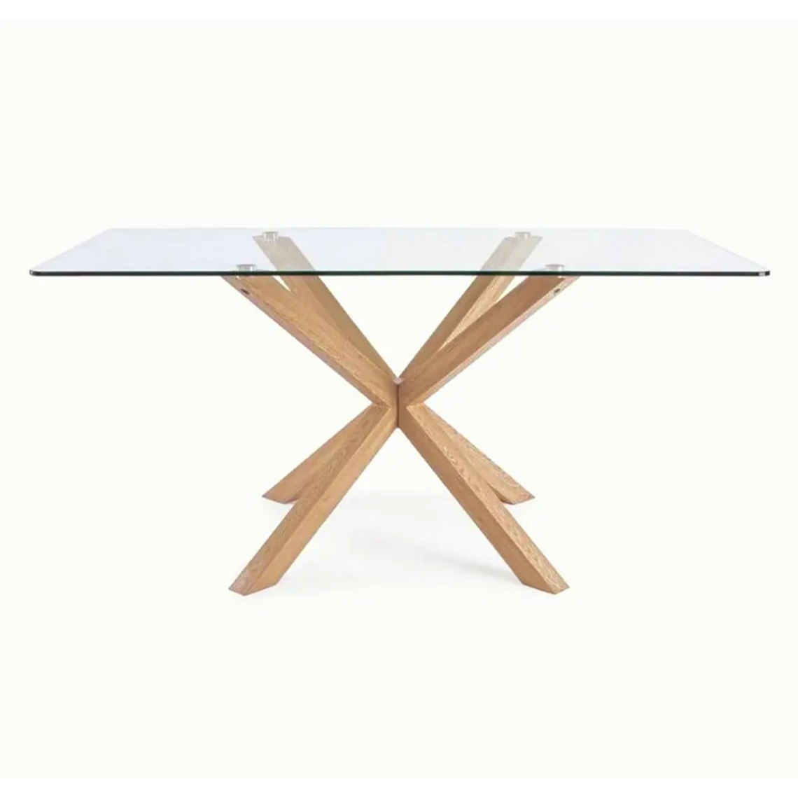 Mesa Asgard rectangular vidrio 140x80 cm 3