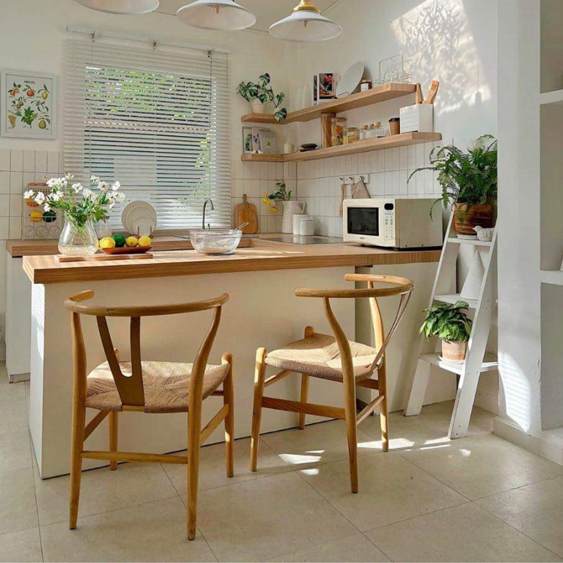 Silla Wishbone madera e hilo de cuerda 7