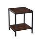 Mesa Lateral de 2 Niveles oscura - Miniatura 1
