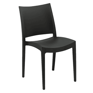 Silla de terraza Black