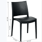 Silla de terraza Black - Miniatura 6