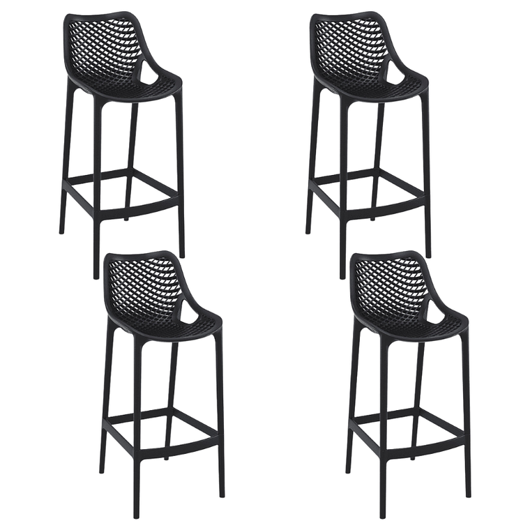 Pack 4 Taburetes de terraza Rostock 75 cm 1