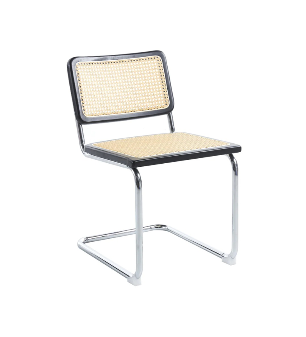 Silla Breuer Madera y Rattan