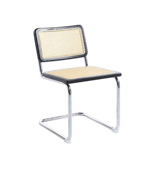 Silla Breuer Madera y Rattan