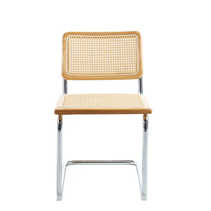 Silla Breuer Madera y Rattan