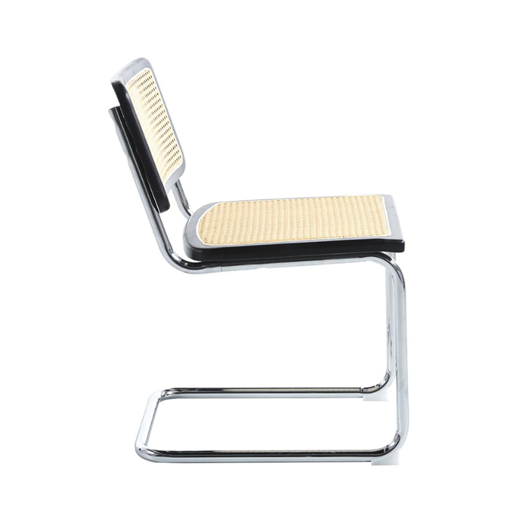 Silla Breuer Madera y Rattan 3