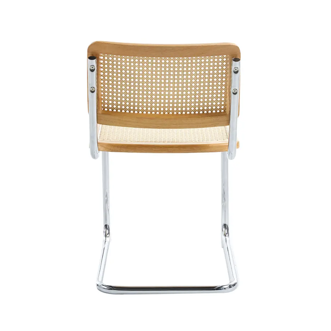 Pack 2 Sillas Breuer Madera y Rattan 5