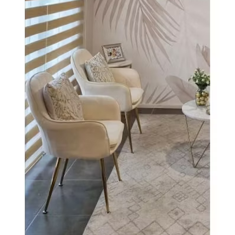 Silla Sitial Butaca Diamond Gold 11