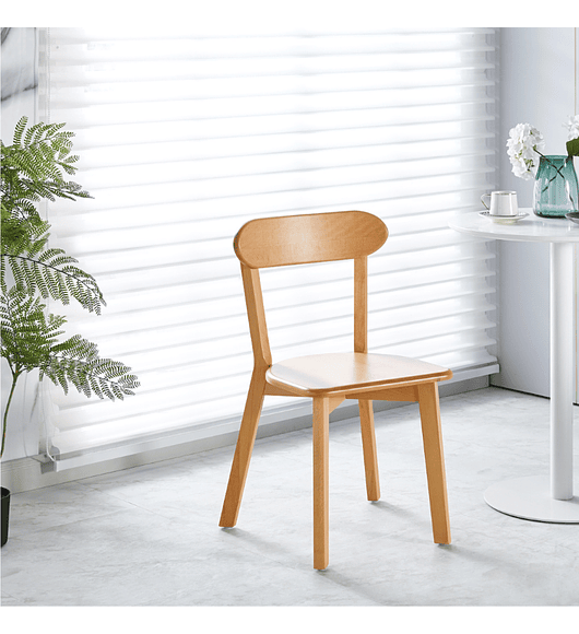Silla Fresno de Madera l Natural