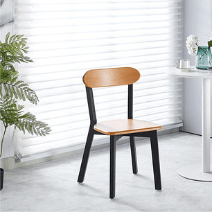 Silla Fresno de Madera l Negro