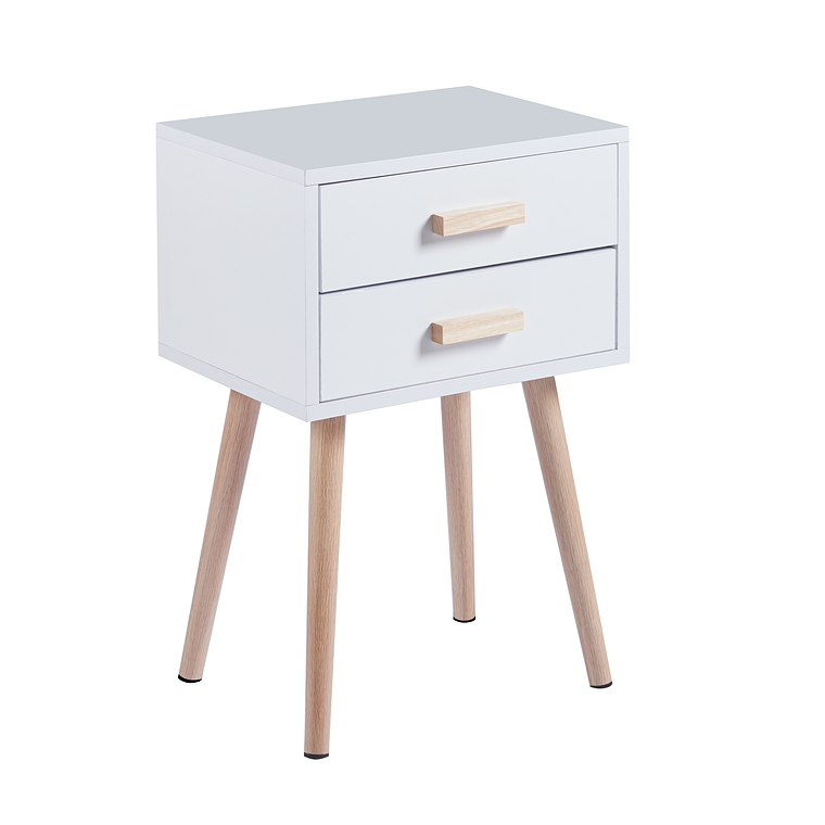 Velador Eames Doble Blanco 7