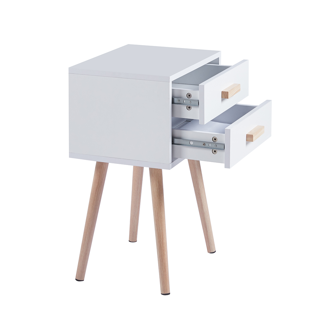 Velador Eames Doble Blanco 8