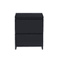 Velador Cajon Doble Minimal Oscuro - Miniatura 2