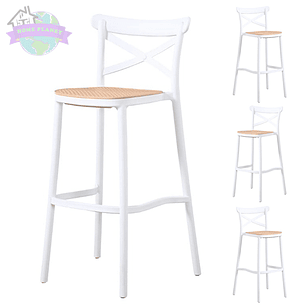 Pack 4 Taburetes Piso bar Danubio (75,6 cm)