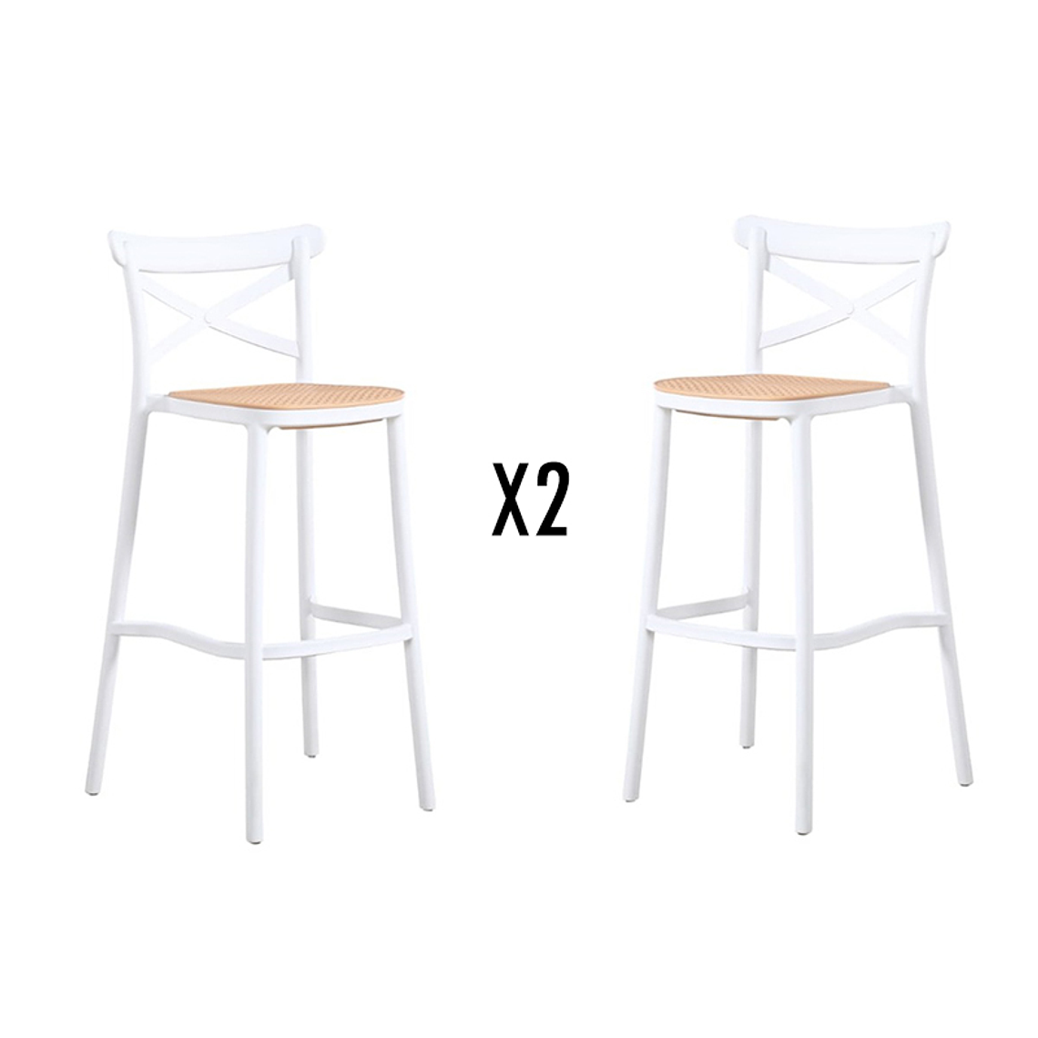 Pack 2 Taburetes Piso bar Danubio (75,6 cm) 3