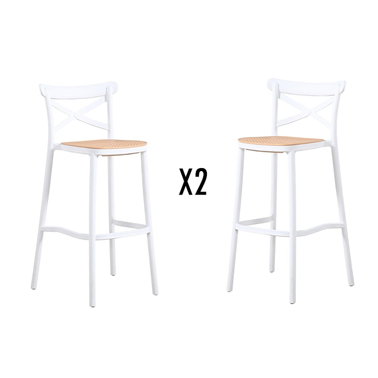 Pack 2 Taburetes Piso bar Danubio (75,6 cm) 3