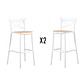 Pack 2 Taburetes Piso bar Danubio (75,6 cm) - Miniatura 3