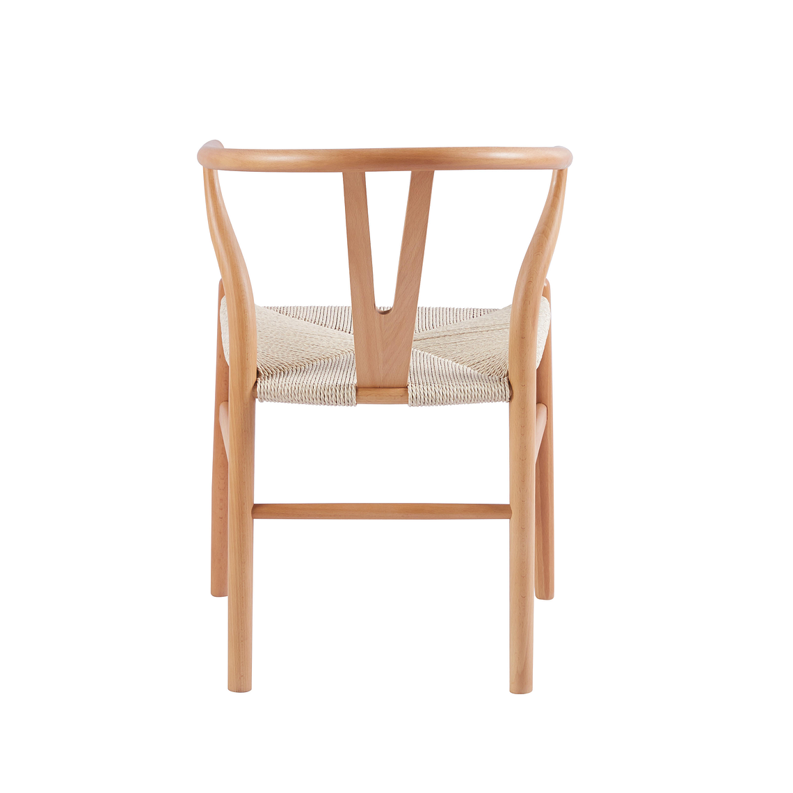 Pack 2 Sillas Wishbone madera e hilo de cuerda 3