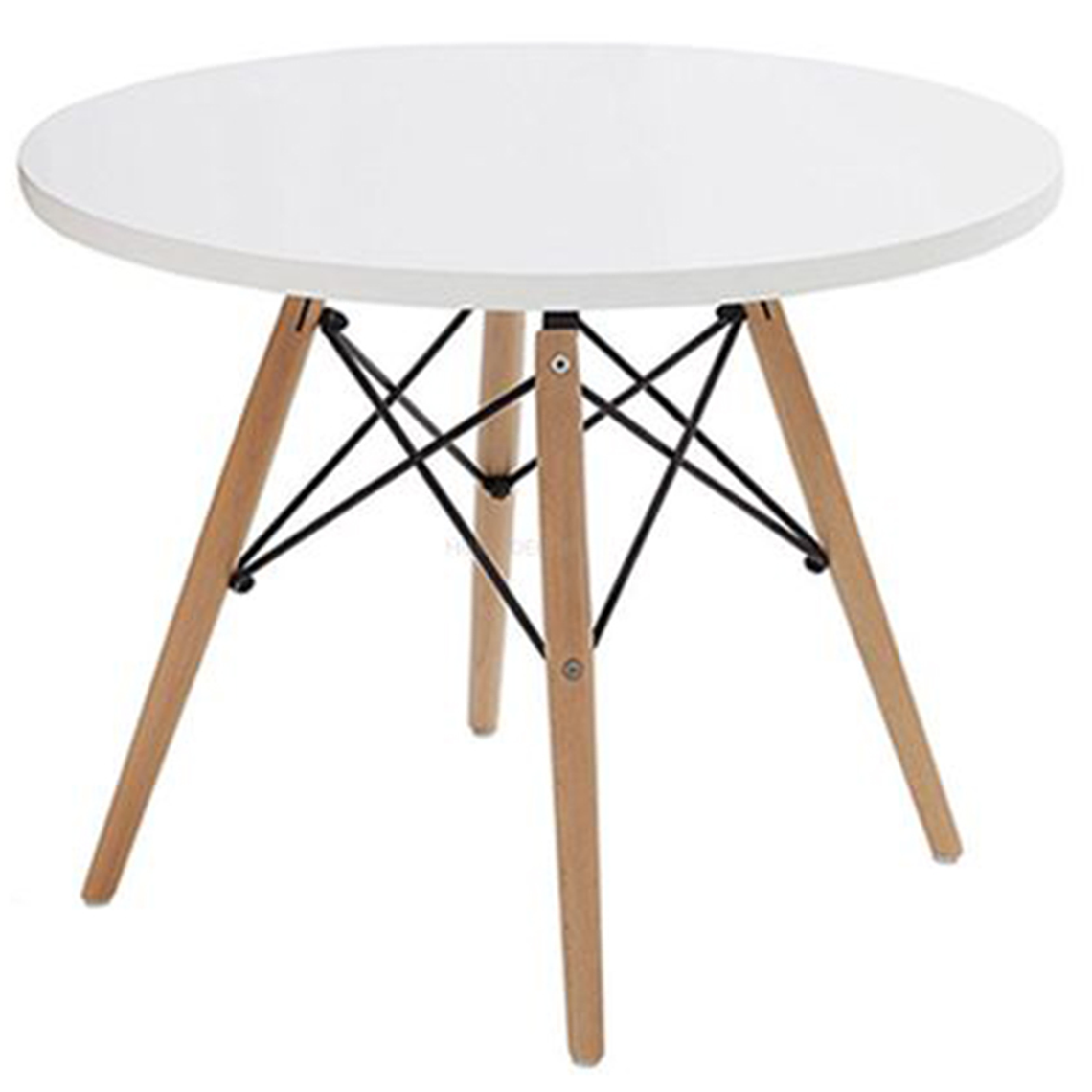 Juego de Mesa eames kids 60 cm + 2 sillas eames kids 3