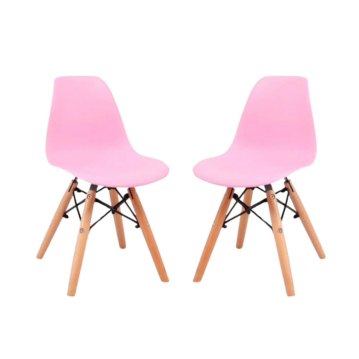 Juego de Mesa eames kids 60 cm + 2 sillas eames kids 5