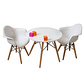 Juego de Mesa eames kids 60 cm + 2 butacas eames kids - Miniatura 1