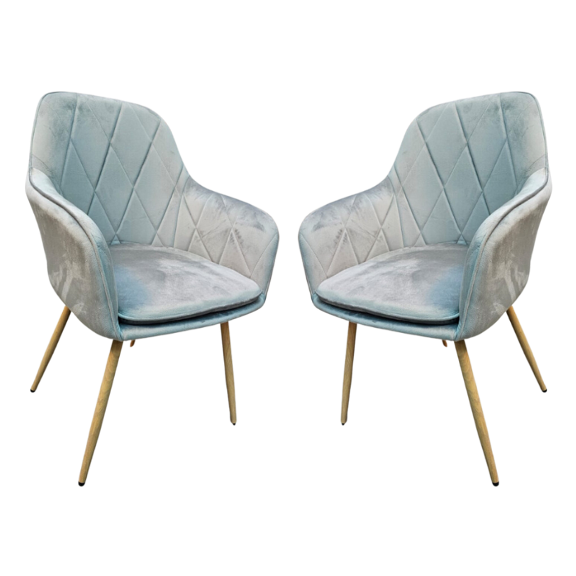 Pack 2 Sillas Sitial Butacas Diamond 2.0 1