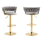 Pack 2 Taburetes Queen Monarch Gold - Miniatura 9