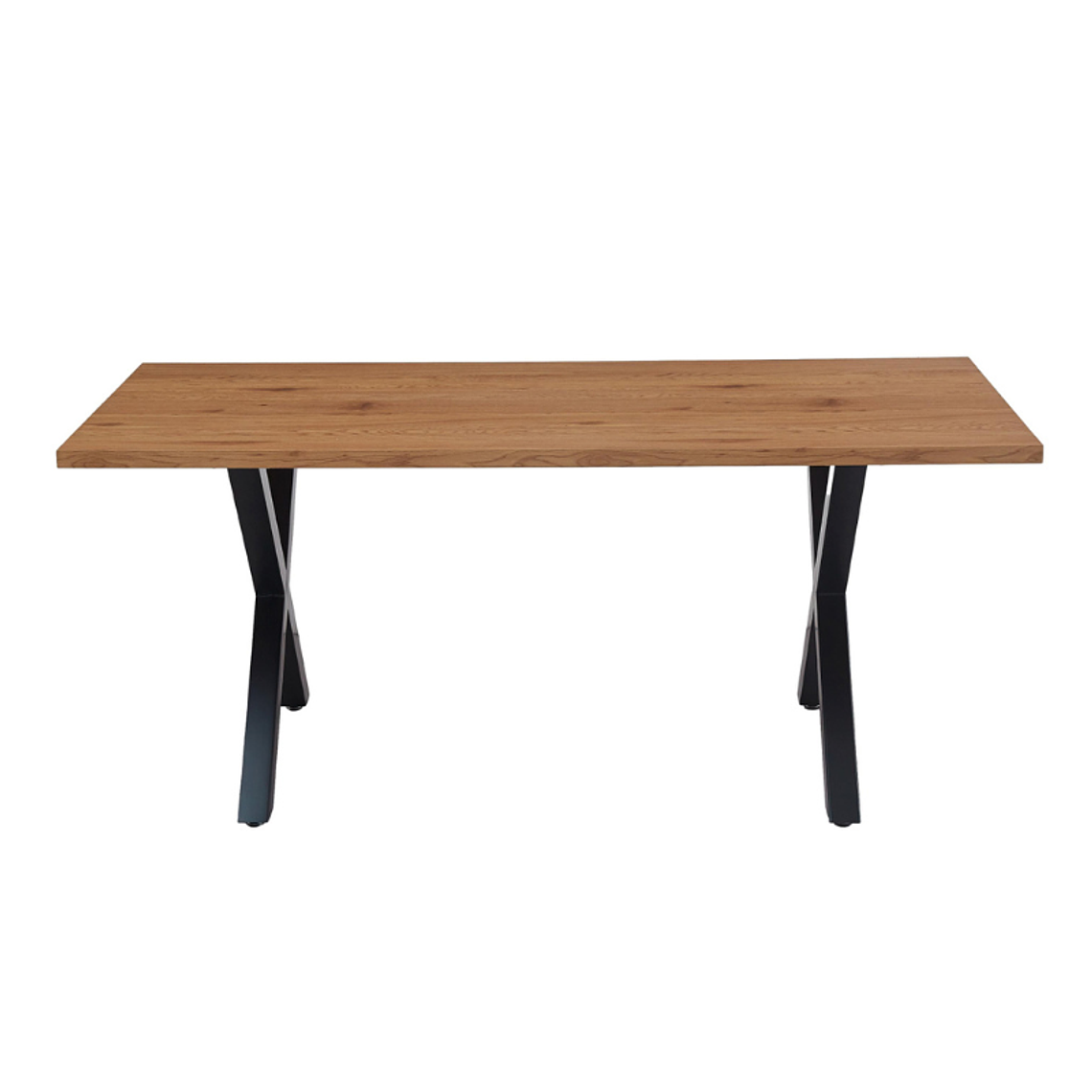 Mesa industrial Cross color Madera y Metal 180x90 cm 3