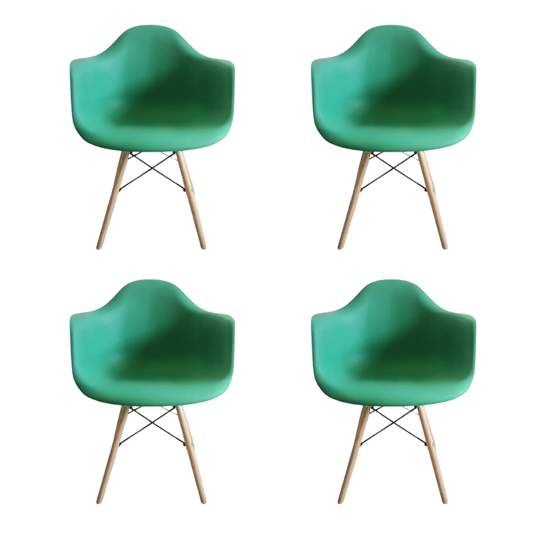 Pack 4 Butacas Eames 2