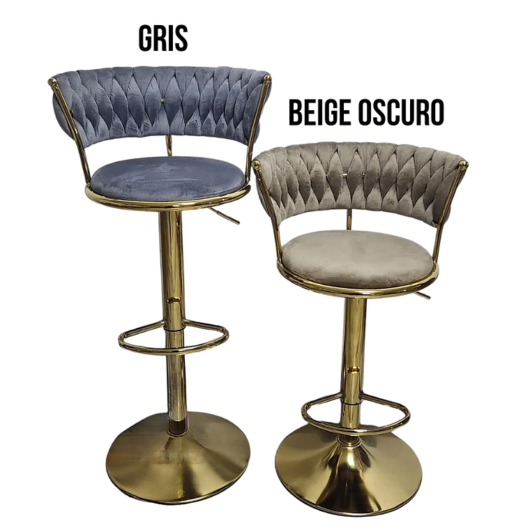 Taburete Queen Monarch Gold 9