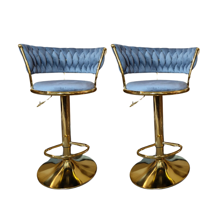 Pack 2 Taburetes Queen Monarch Gold 7